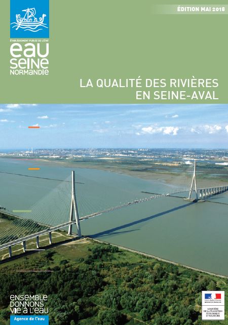 couverture qualité des rivières en seine-aval