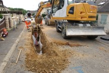 travaux d'assainissement