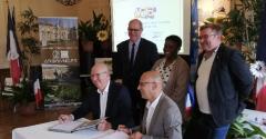 Photo signature contrat de territoire argonne champenoise